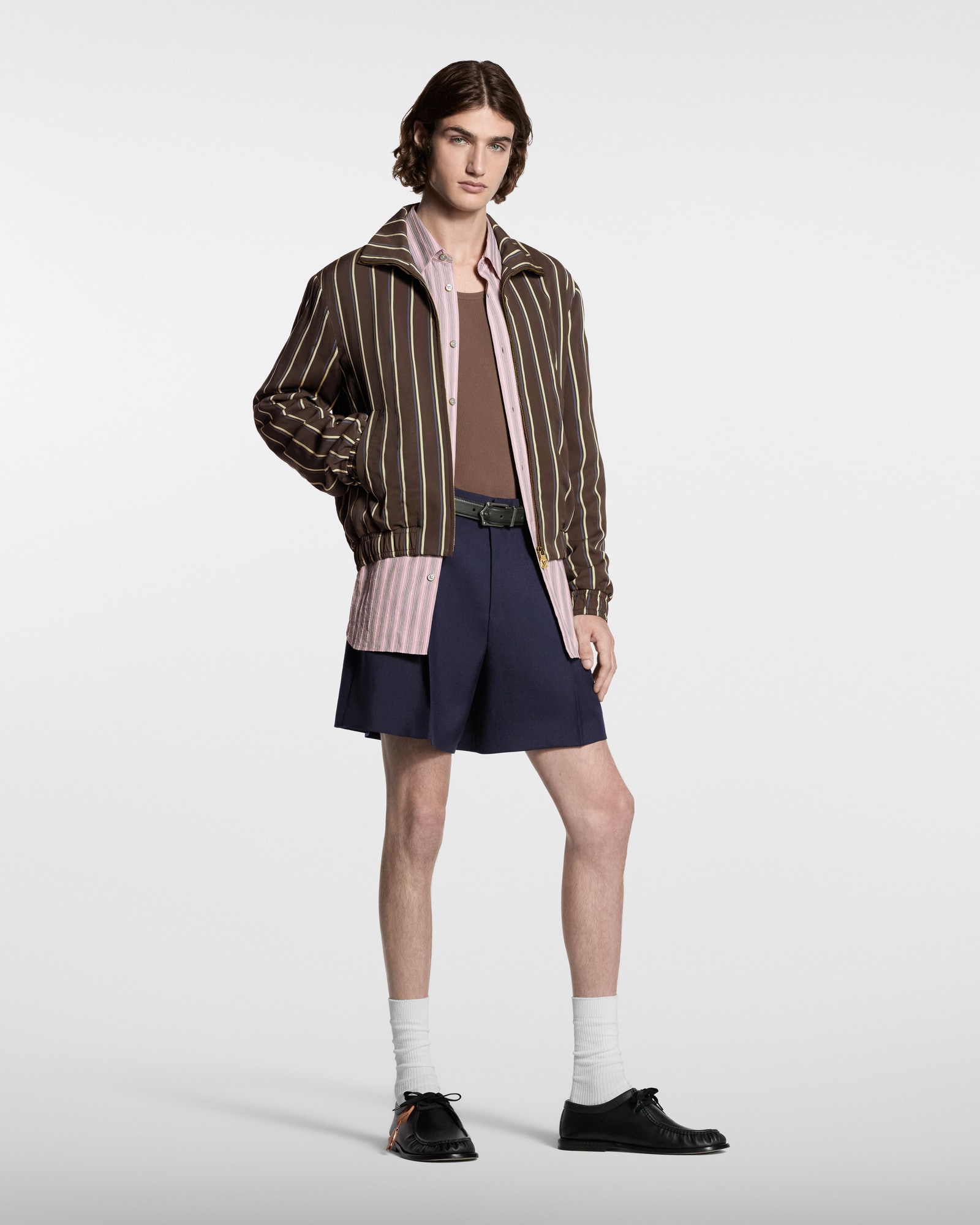 Striped Zipped Track Top - New - For Men | LOUIS VUITTON ®